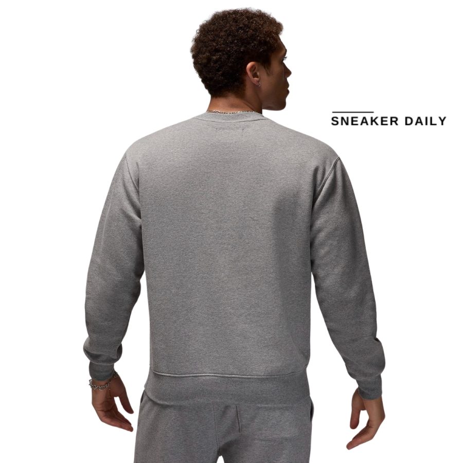 áo jordan brooklyn fleece men's crew-neck sweatshirt fv7293-091