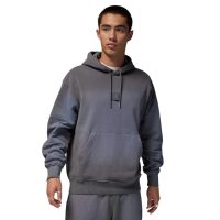 áo jordan flight fleece men's pullover hoodie 'iron grey' fv7249-068