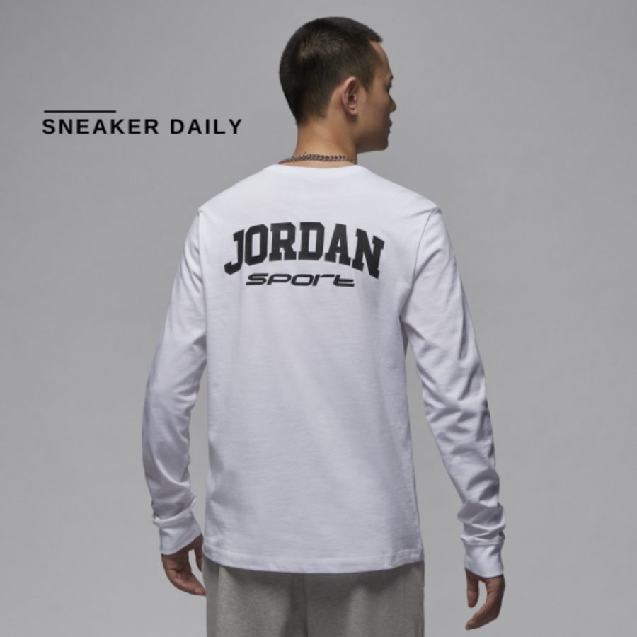 áo jordan sport men's long sleeve t-shirt fz1982-100