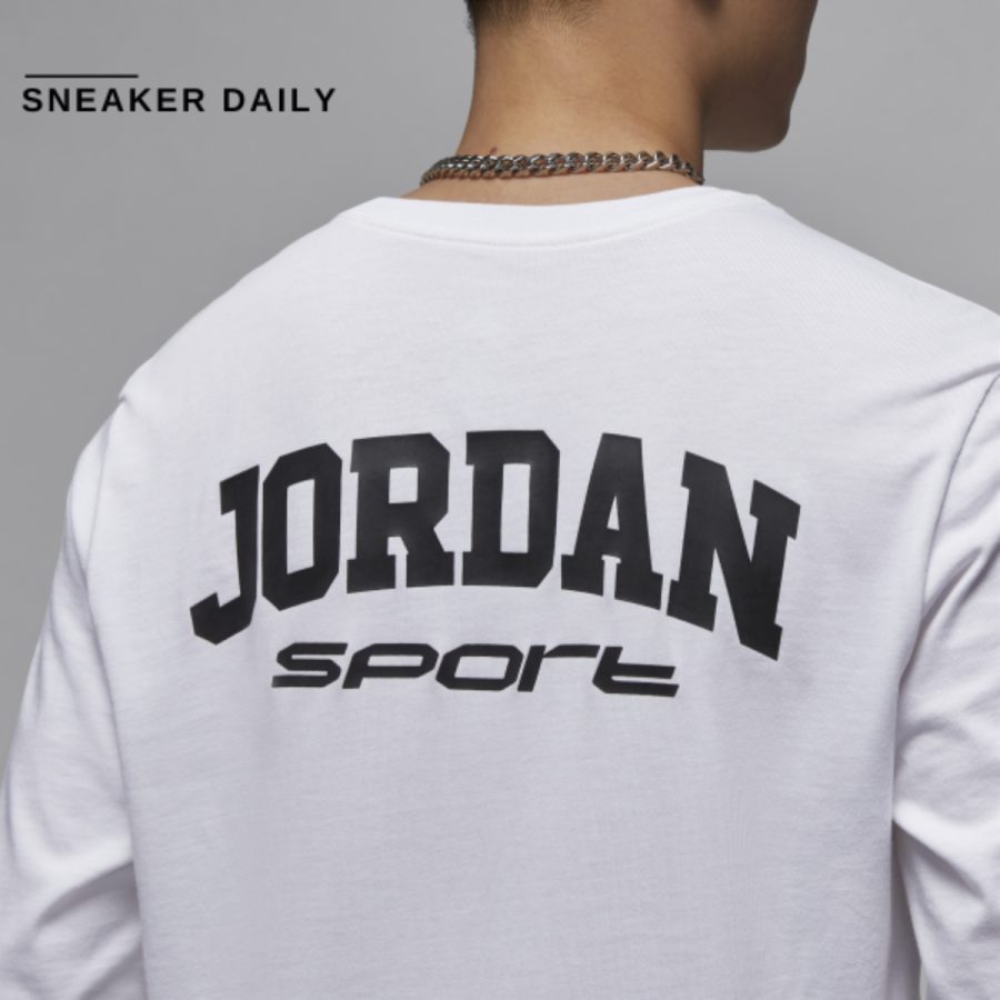 áo jordan sport men's long sleeve t-shirt fz1982-100