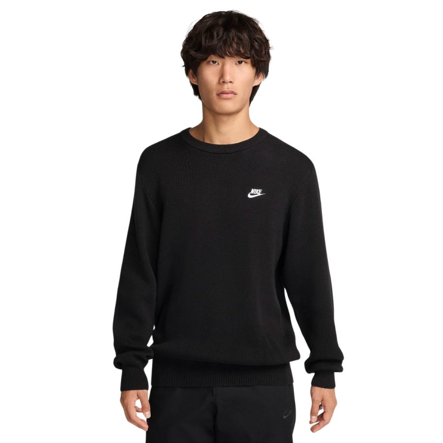 áo nike club men's crew-neck jumper fq2913-010