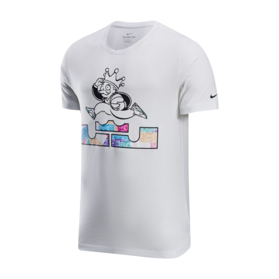 áo nike lebron men's basketball t-shirt hf6190-100