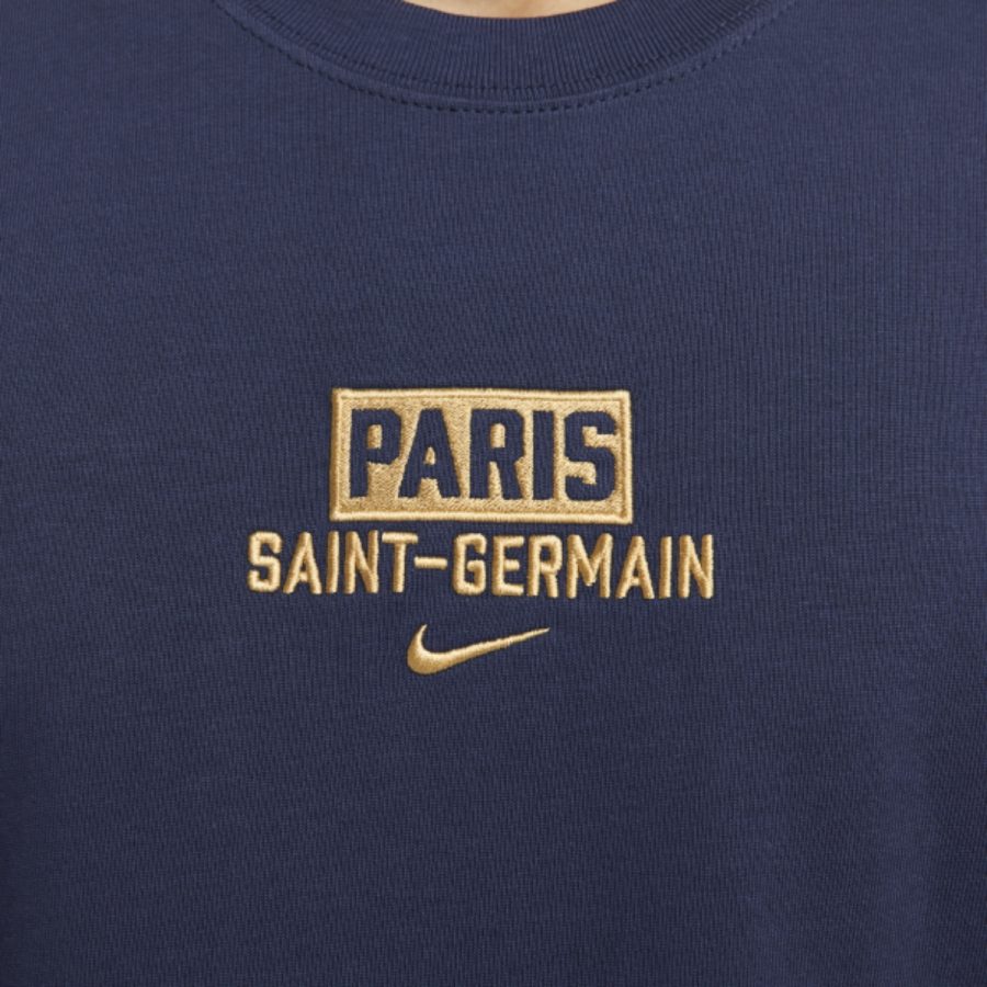 áo nike paris saint-germain men's football t-shirt hf0847-410