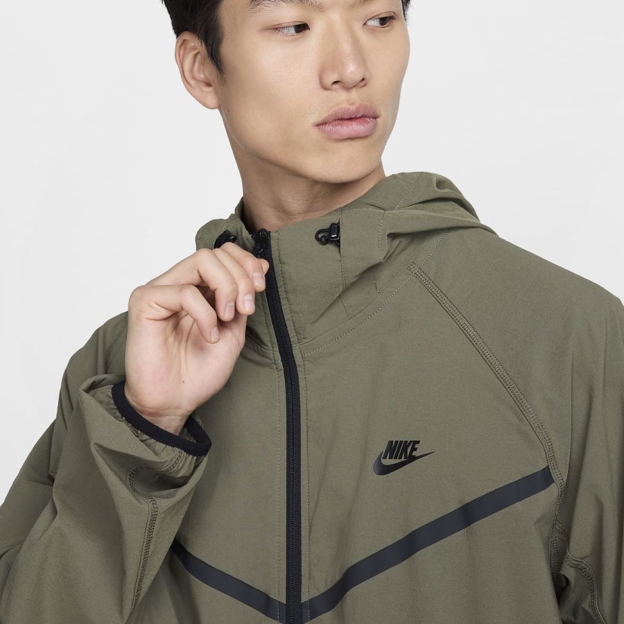 áo nike tech windrunner men's woven full zip jacket hm7152-223