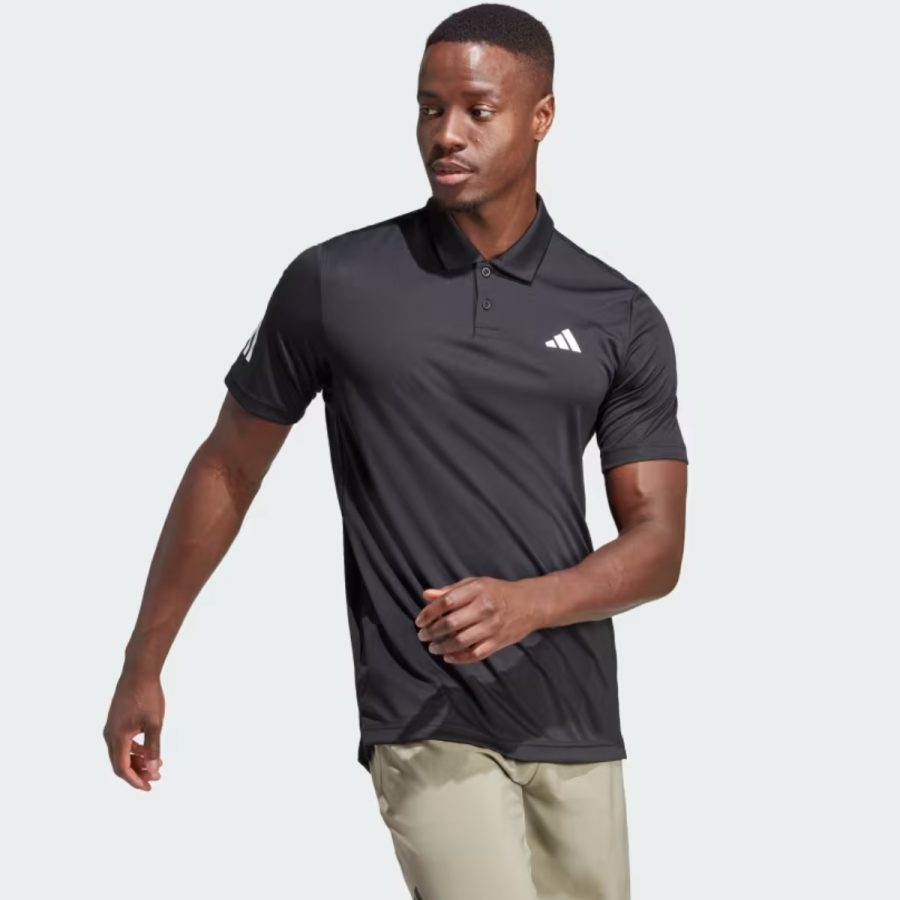 áo adidas 3-stripes club tennis polo shirt black hs3269