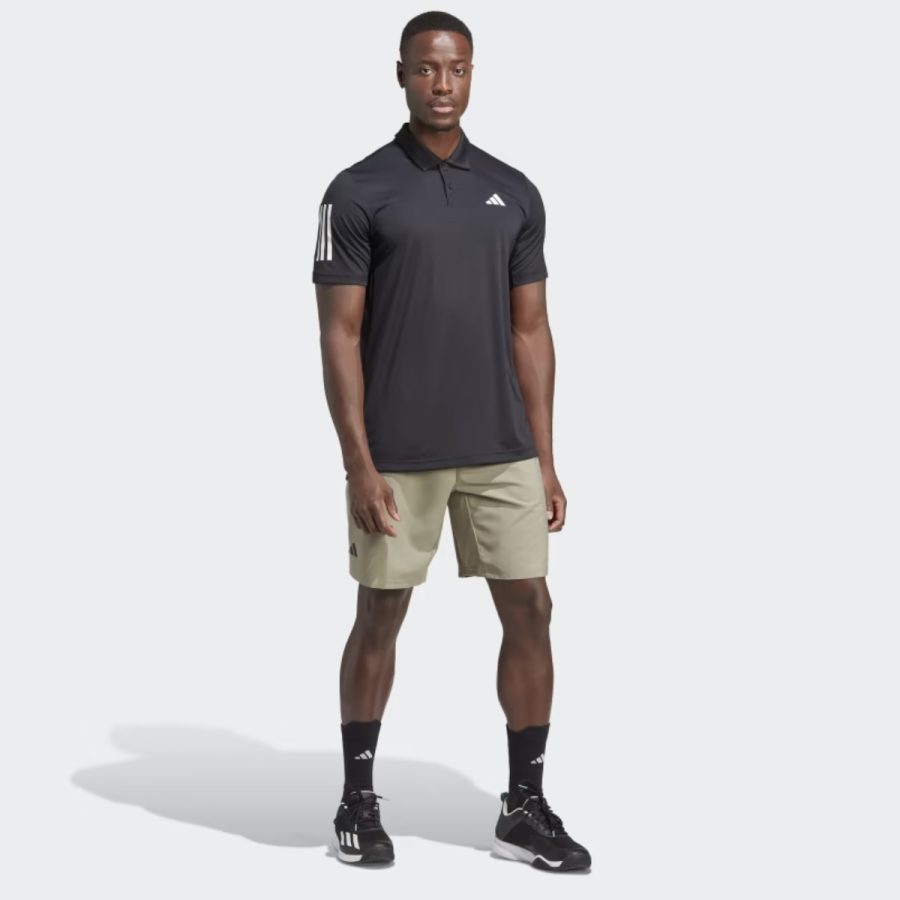 áo adidas 3-stripes club tennis polo shirt black hs3269