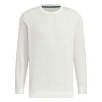 áo adidas 3-stripes crew sweater - off white im6427