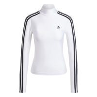 áo adidas adicolor 3-stripes turtleneck long sleeve top - white jg1535