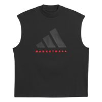 áo adidas basketball sleeveless tee (gender neutral) - black iw5647