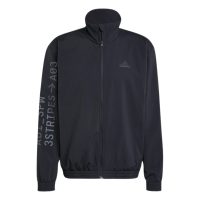 áo adidas brand love woven track jacket - black ix1317