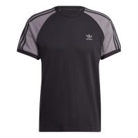 áo adidas colourblocked 3-stripes tee - black iw5818