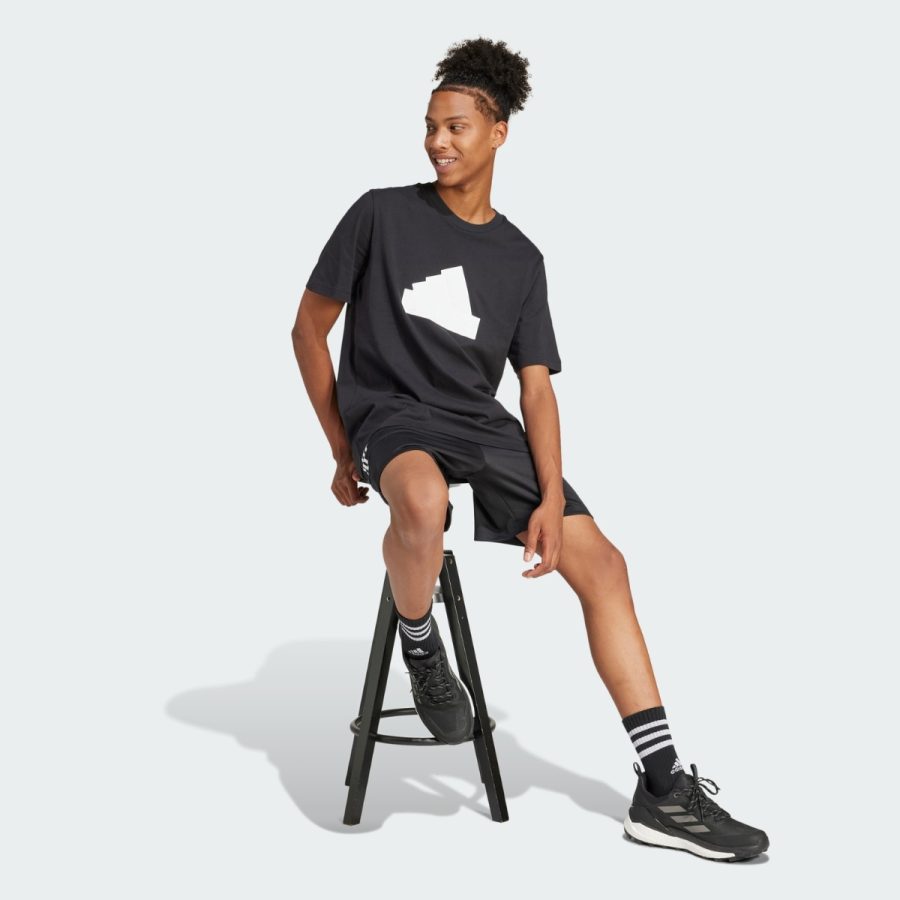 áo adidas future icons badge of sport tee - black iz1621