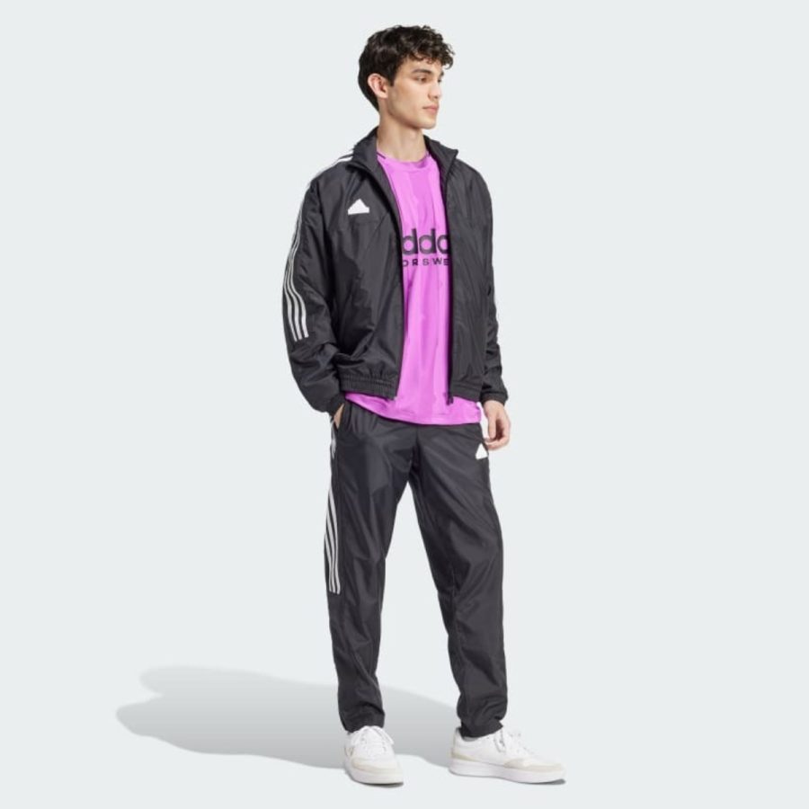 áo adidas house of tiro track jacket - black ix1349