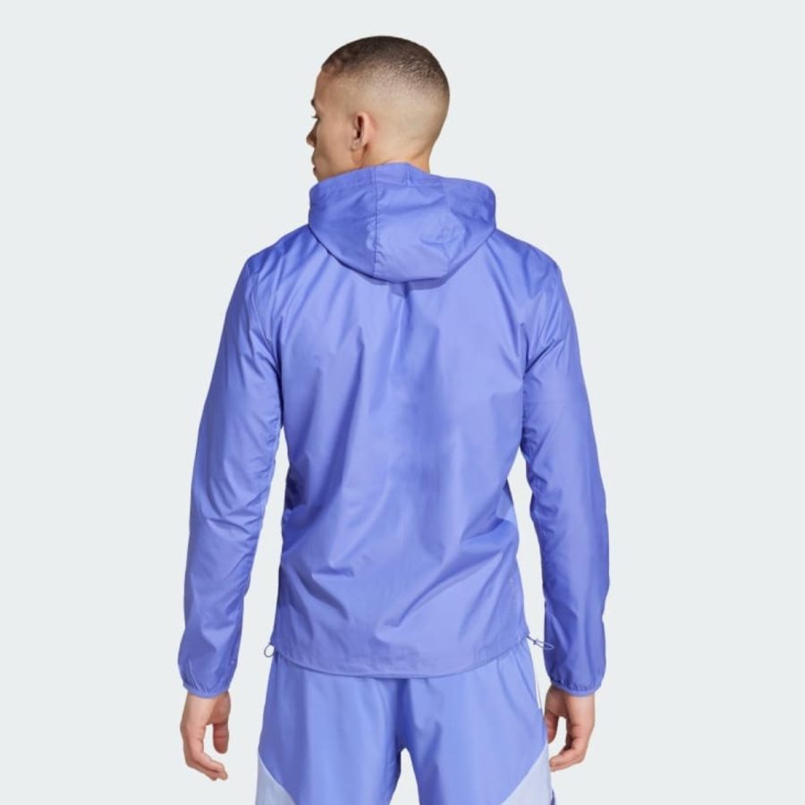 áo adidas own the run jacket - semi cobalt blue im5416