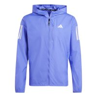 áo adidas own the run jacket - semi cobalt blue im5416