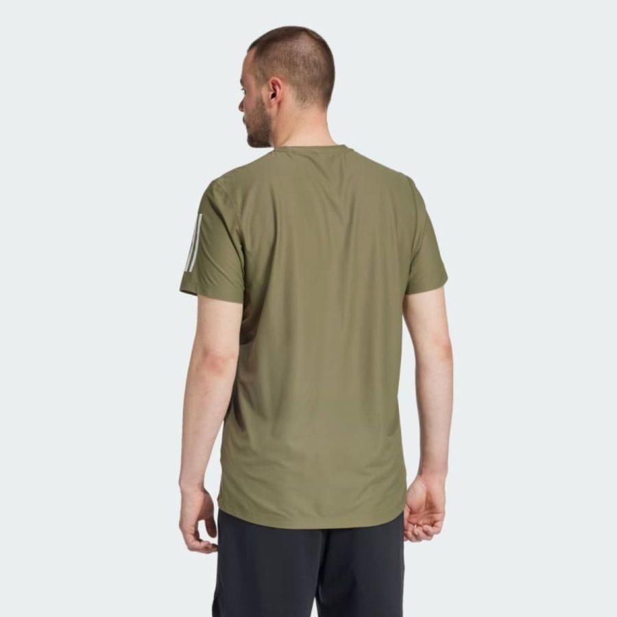 áo adidas own the run tee - olive strata iv5421
