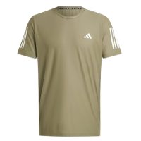 áo adidas own the run tee - olive strata iv5421