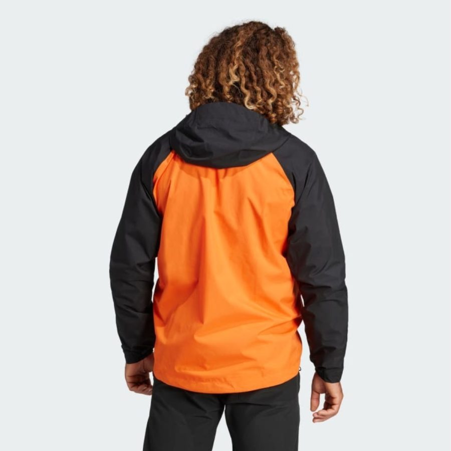 áo adidas terrex multi 2l rain.rdy jacket - semi impact orange iw8883