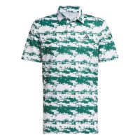 áo adidas ultimate365 heat.rdy stripe polo shirt - collegiate green iz4217