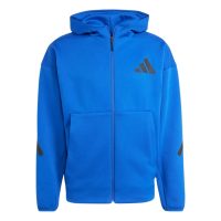 áo adidas z.n.e. full-zip hooded track jacket - royal blue jf6388