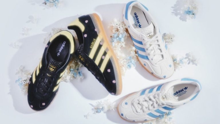 Bộ sưu tập giày adidas họa tiết hoa trendy