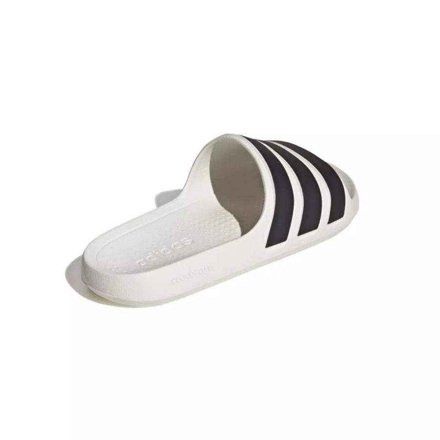 dép adidas adilette flow 'core black off white' ig6858