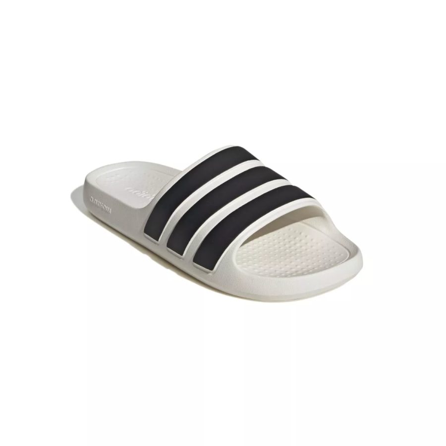 dép adidas adilette flow 'core black off white' ig6858