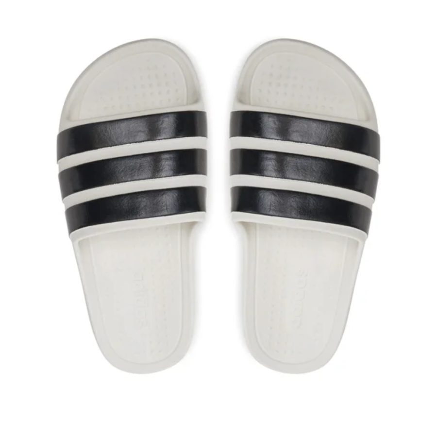 dép adidas adilette flow 'core black off white' ig6858