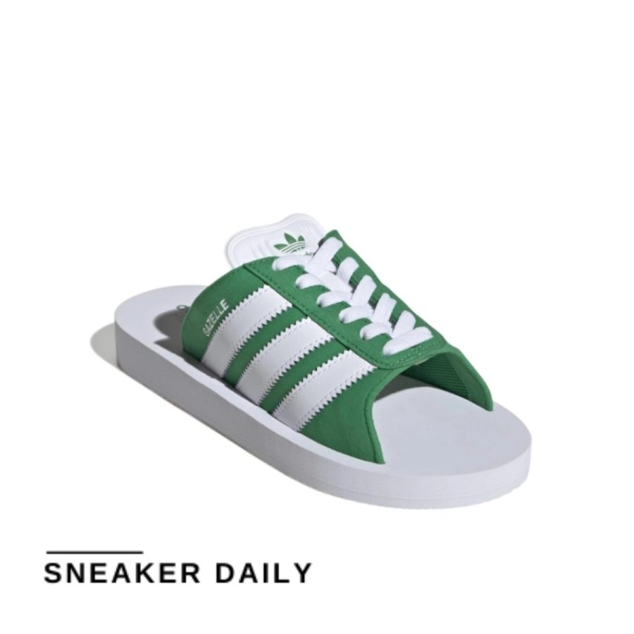 dép adidas gazelle beach slides 'green' jq7426