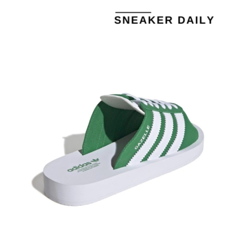 dép adidas gazelle beach slides 'green' jq7426