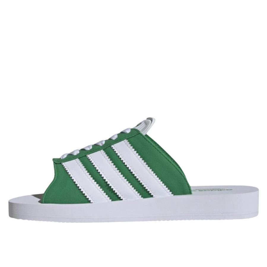 dép adidas gazelle beach slides 'green' jq7426