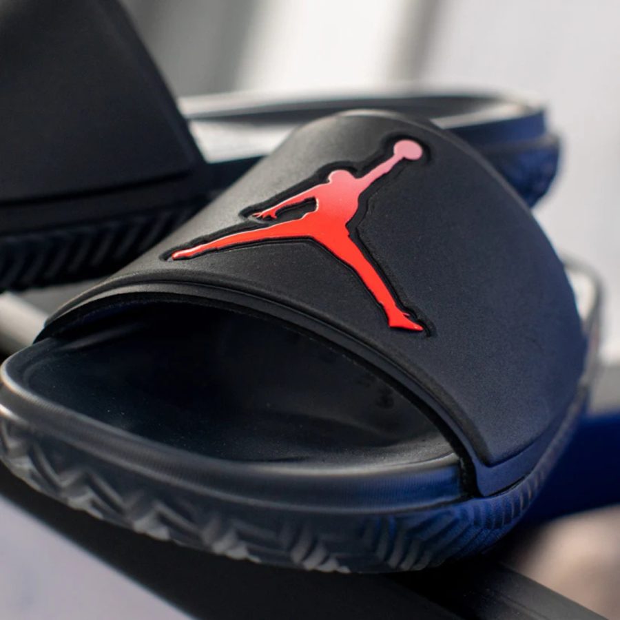 dép air jordan paris saint-germain jumpman slides 'psg - black infrared' fq7962-001