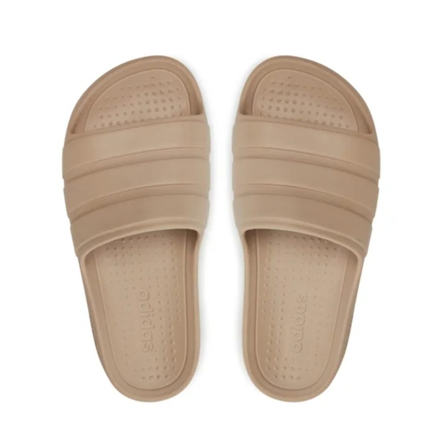 dép adidas adilette flow slides brown ig6859