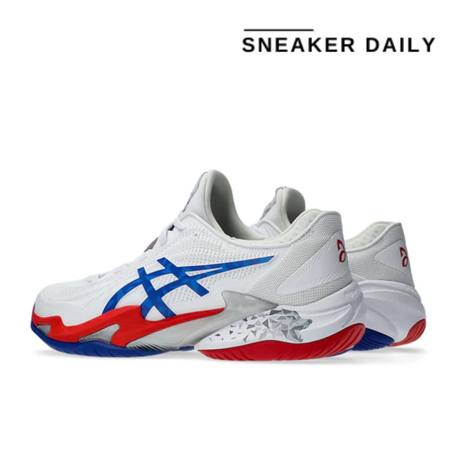 giày asics court ff 3 novak 'white blue red' 1041a480-100