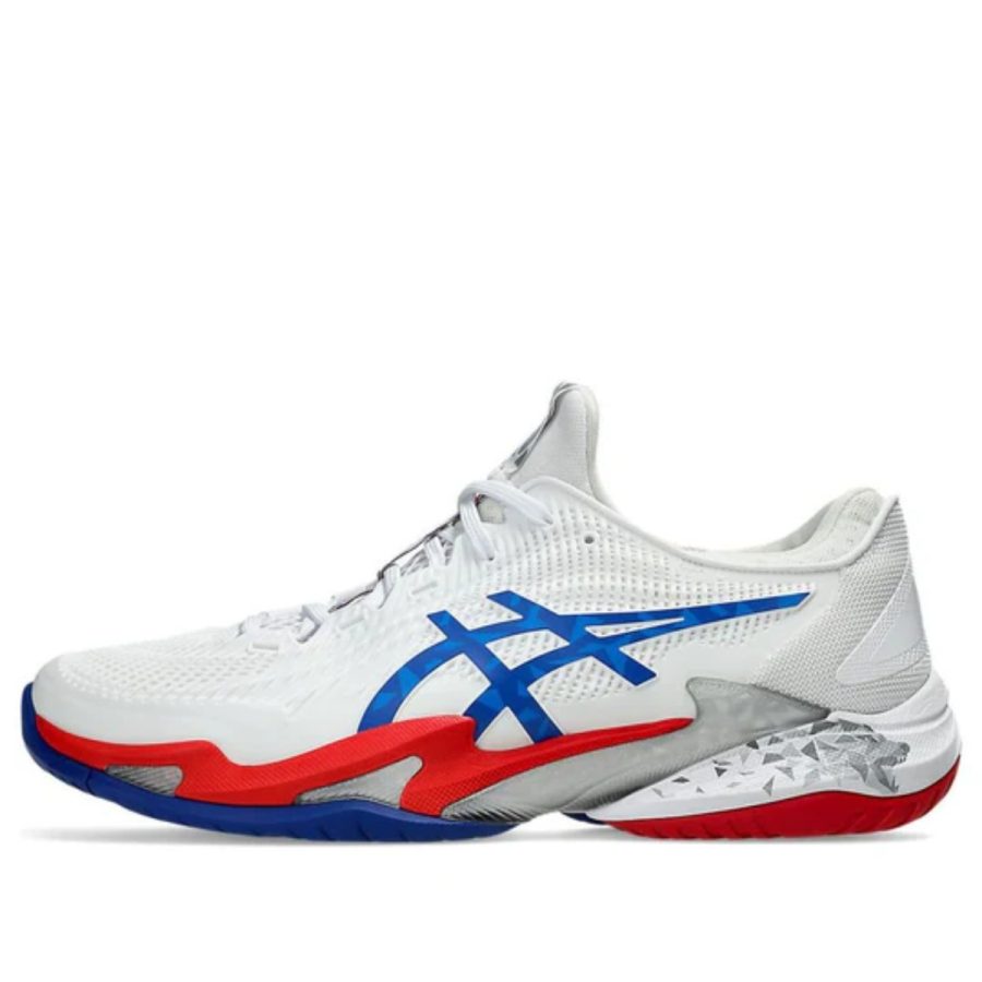 giày asics court ff 3 novak 'white blue red' 1041a480-100