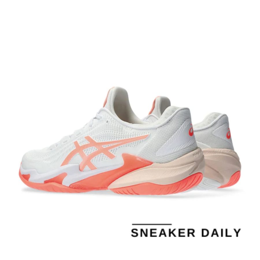 giày asics court ff 3 'white sun coral' (wmns) 1042a220-103