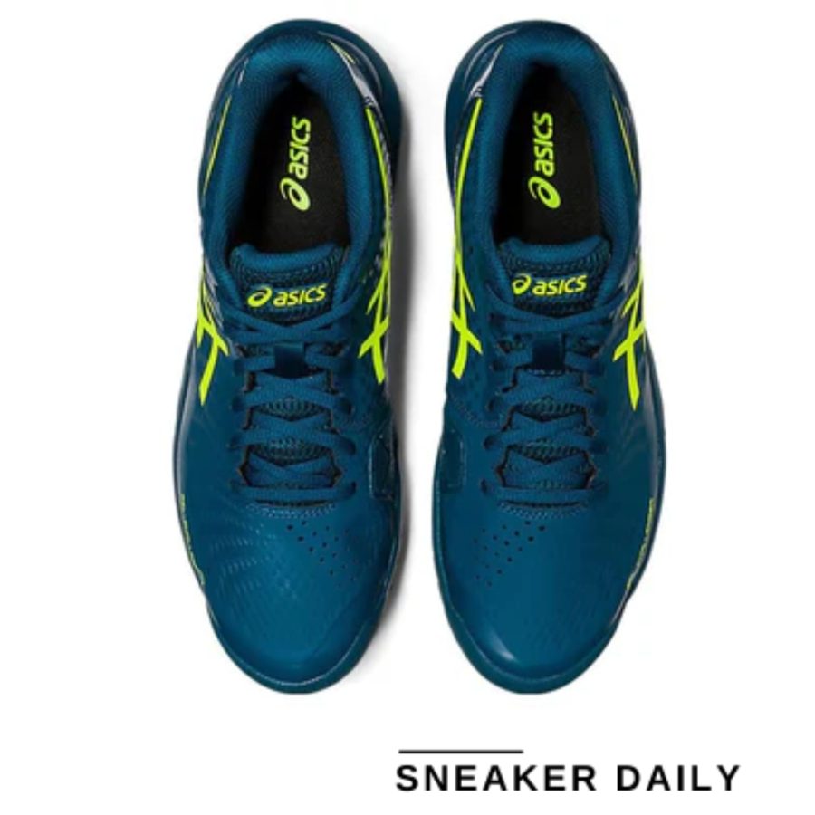 giày asics gel challenger 14 'restful teal safety yellow' 1041a405-400