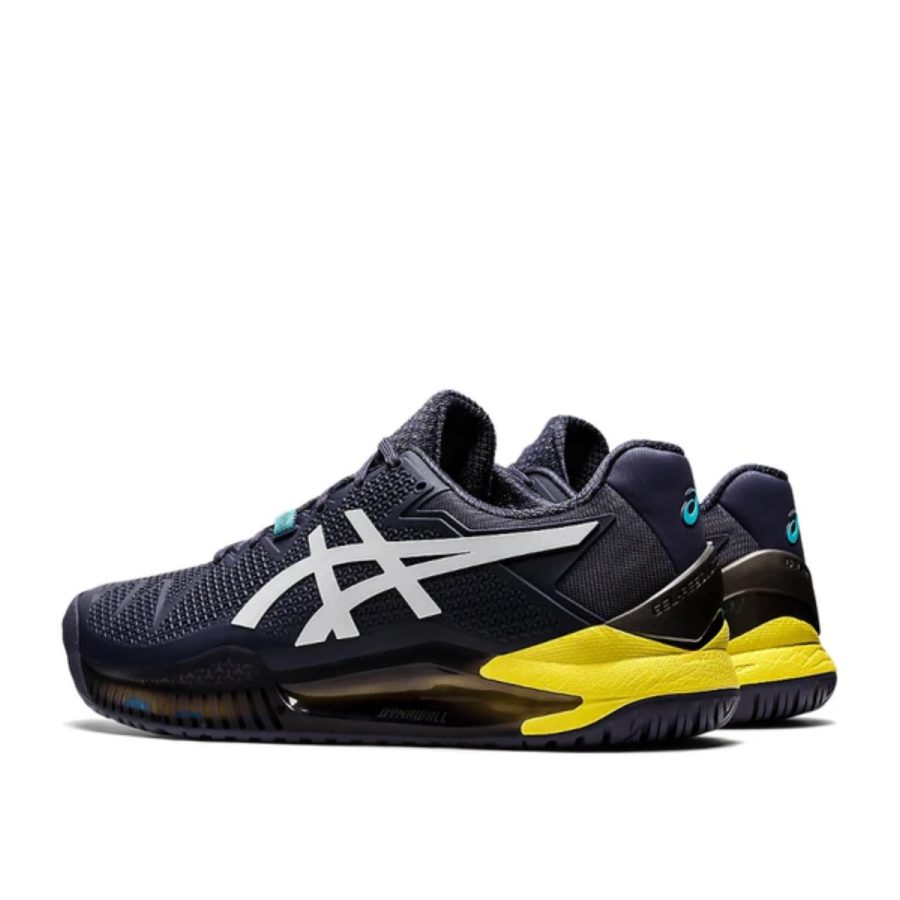 giày asics gel resolution 8 hard court 'australian open - indigo fog' 1041a079-500