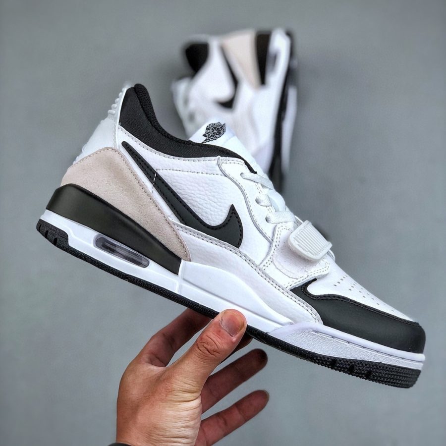 giày air jordan legacy 312 low 'white black cool grey' hv1811-101