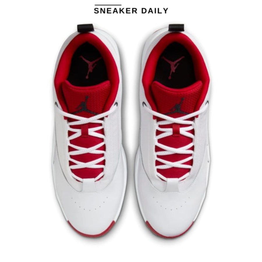 giày air jordan max aura 6 'white gym red' fq8298-106