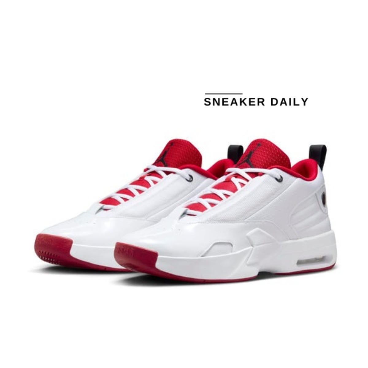 giày air jordan max aura 6 'white gym red' fq8298-106 (4) giày air jordan max aura 6 'white gym red' fq8298-106
