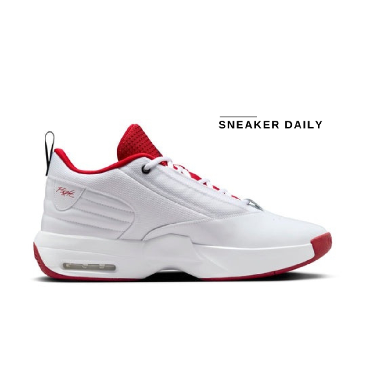 giày air jordan max aura 6 'white gym red' fq8298-106 (5) giày air jordan max aura 6 'white gym red' fq8298-106