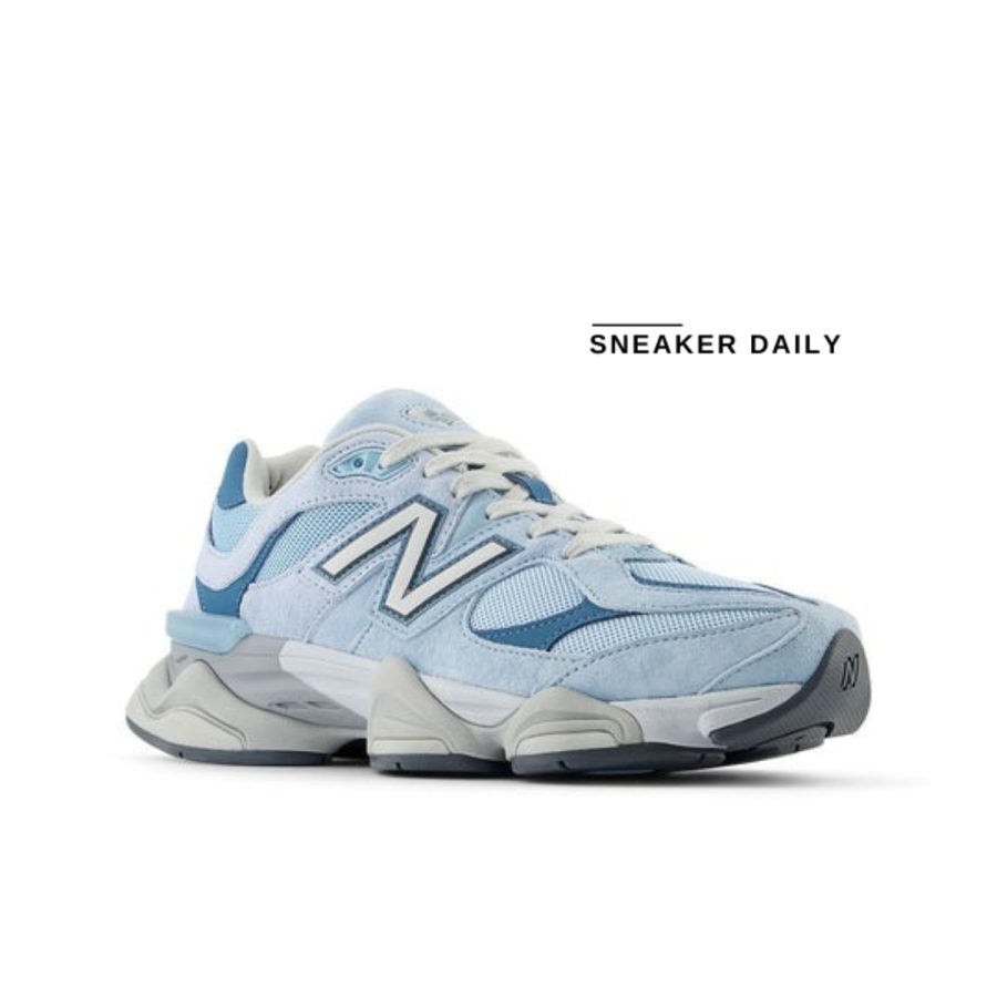 giày new balance 9060 'chrome blue' u9060eed