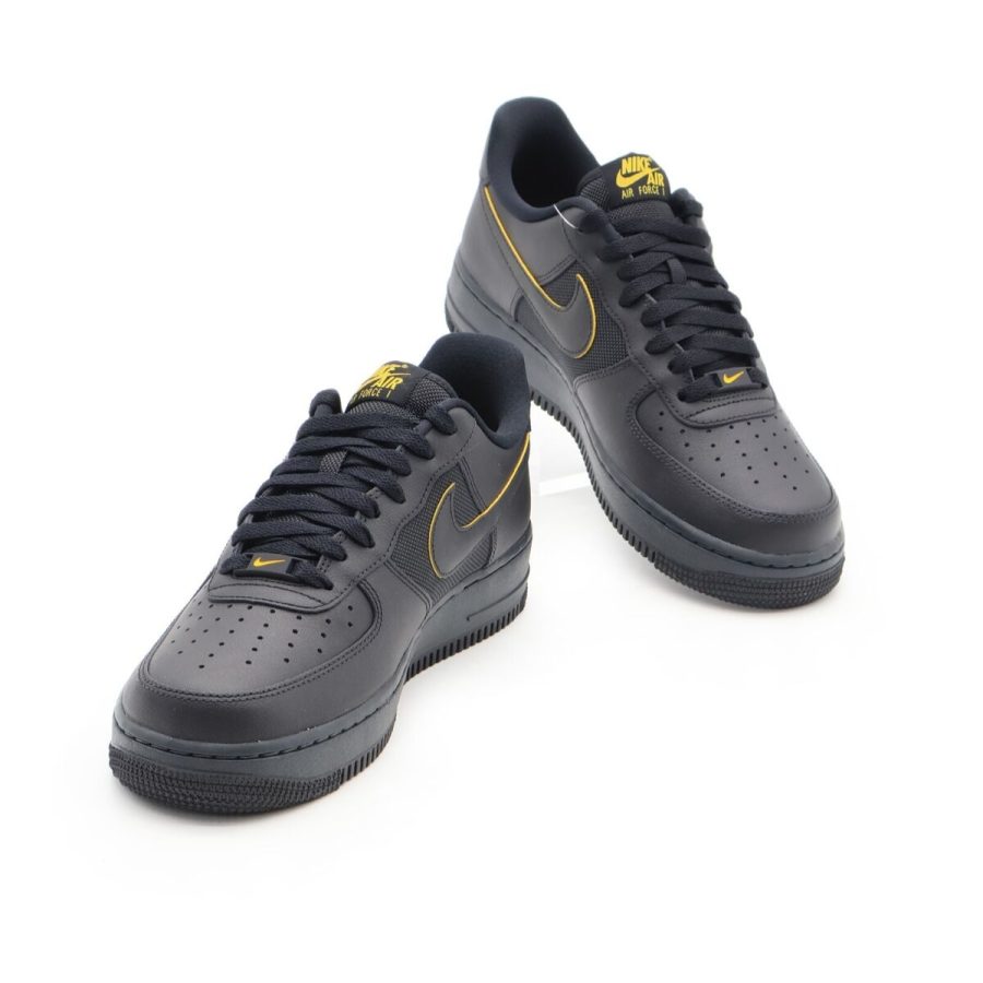 giày nike air force 1 '07 'black university gold' fz4617-001