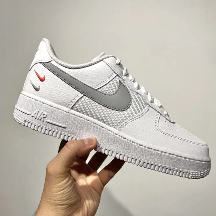 giày nike air force 1 '07 'double swoosh - white picante' fd0666-100