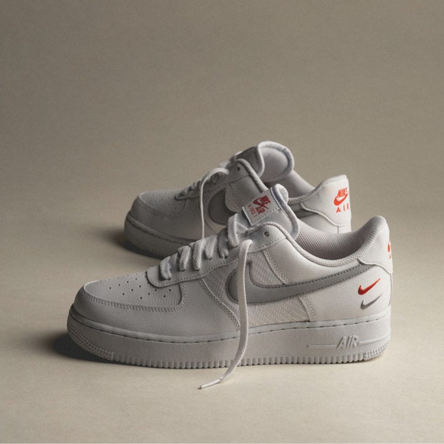 giày nike air force 1 '07 'double swoosh - white picante' fd0666-100