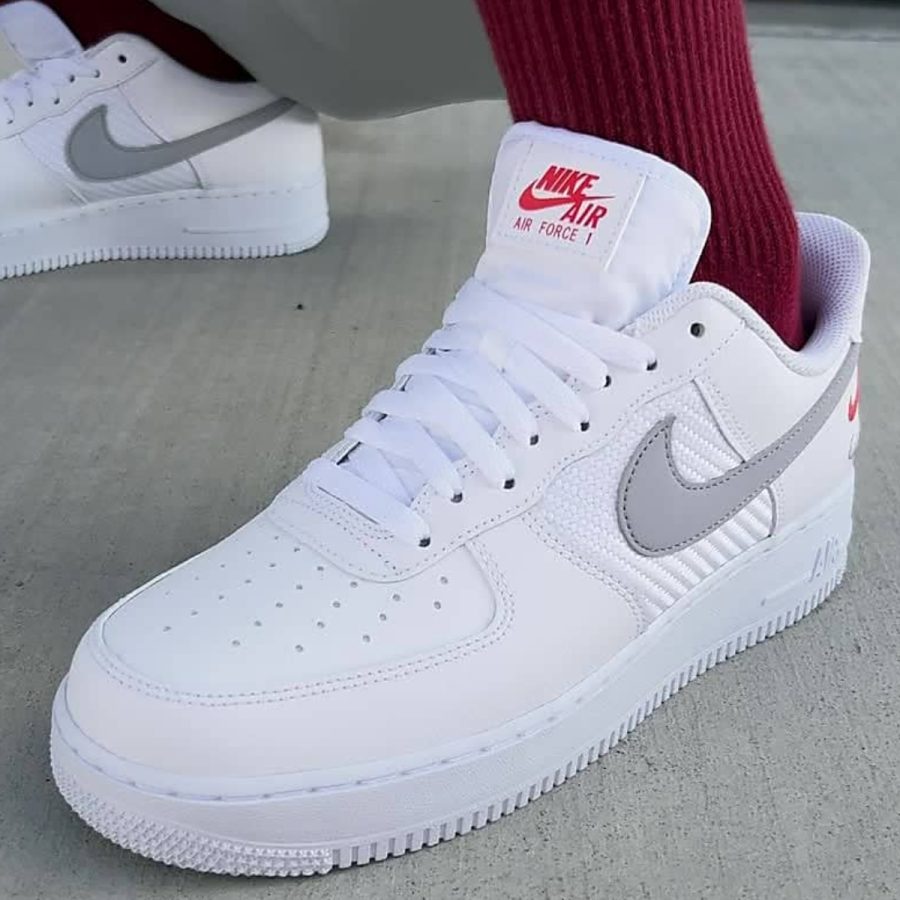 giày nike air force 1 '07 'double swoosh - white picante' fd0666-100