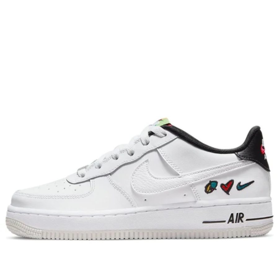 giày nike air force 1 '07 lv8 3 'peace love nike' dm8154-100