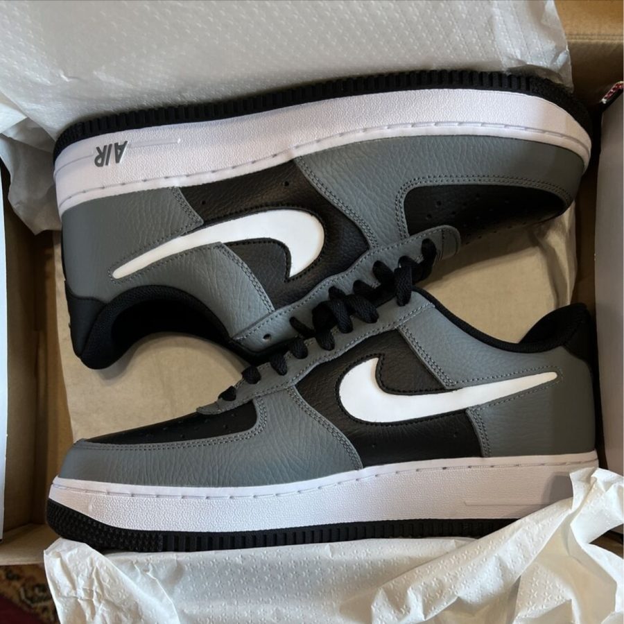 giày nike air force 1 '07 lv8 'black smoke grey' dv3501-001