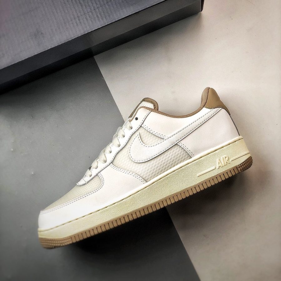 giày nike air force 1 '07 lv8 'summit white khaki' fz5225-100